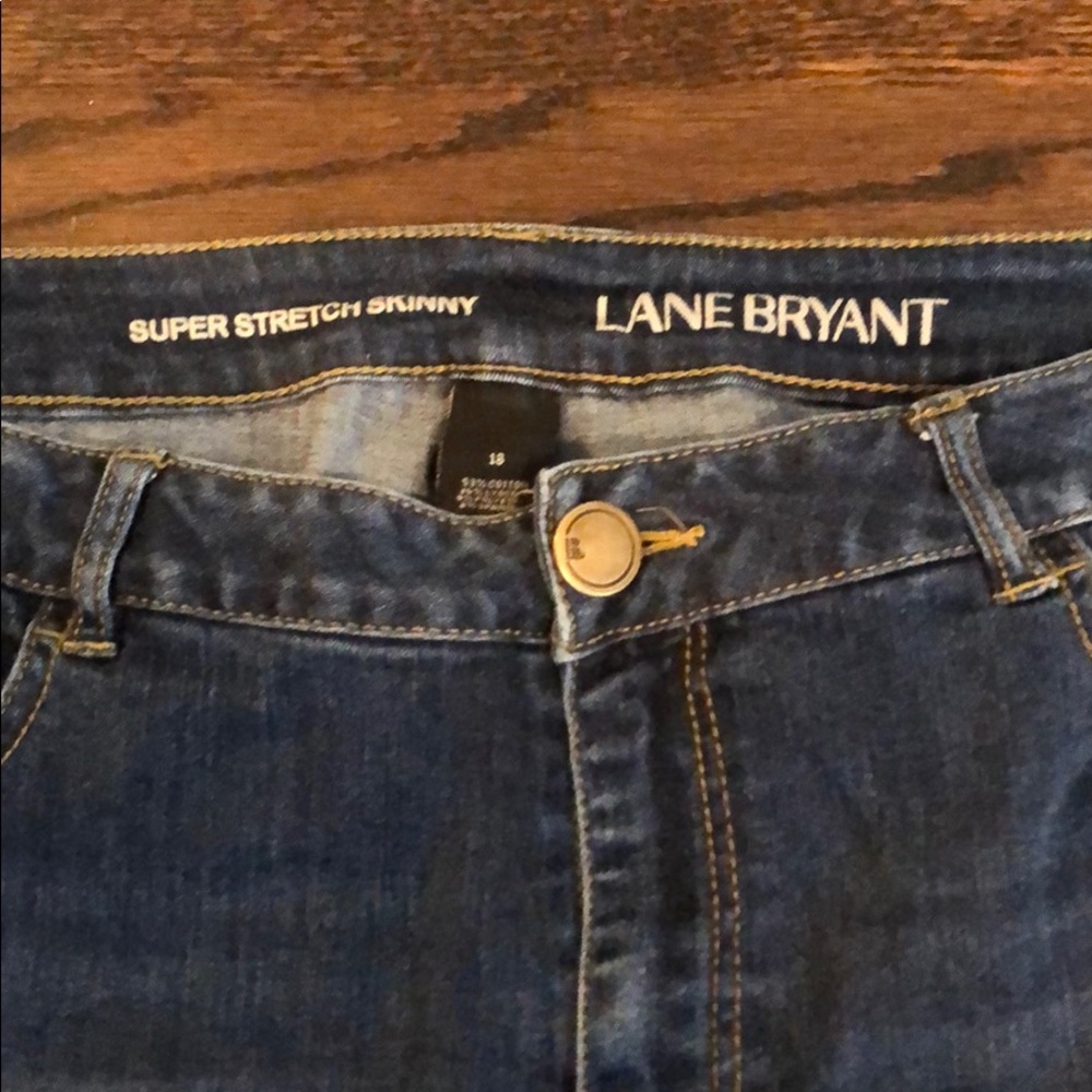 Lane Bryant super stretch skinny jean size 18